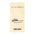 'Meet Me' Beach Towel