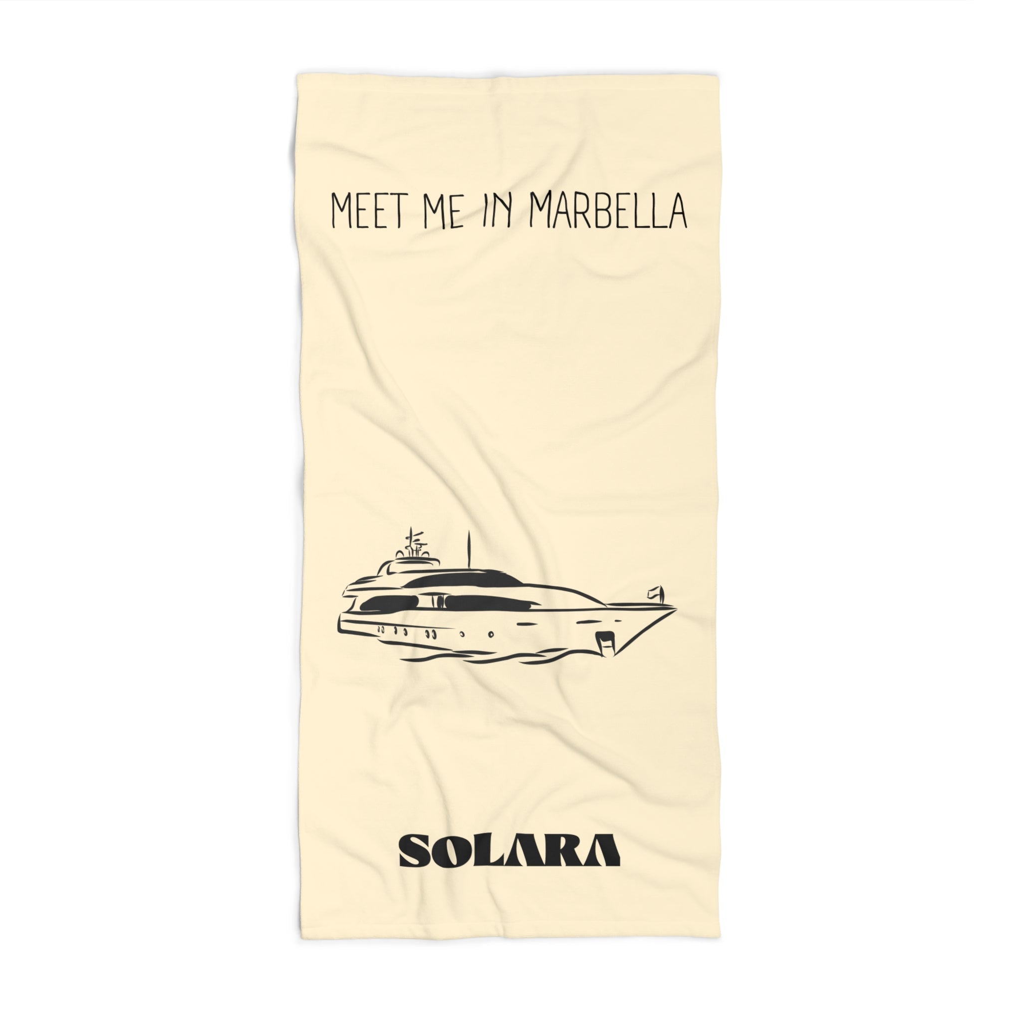 'Meet Me' Beach Towel